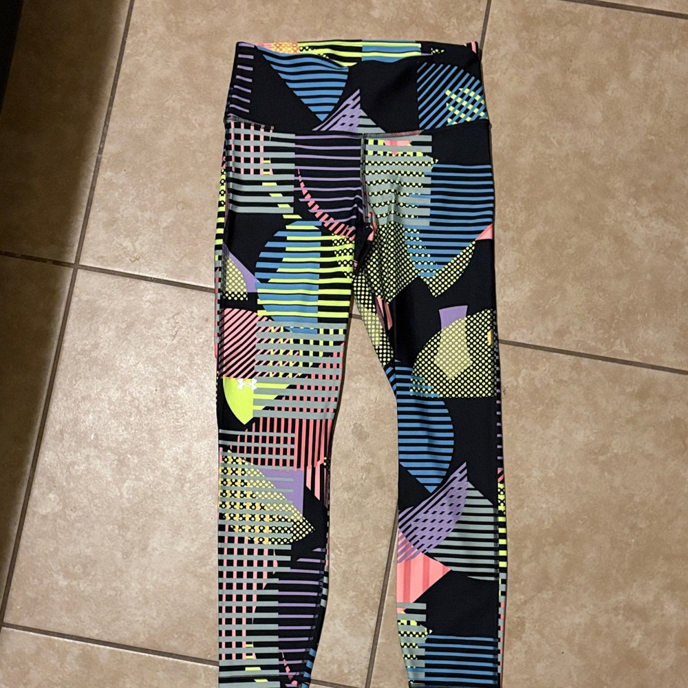 Under Armour Women’s Geometric Leggings - Multicolor